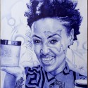 Nzuri, a drawing by Heyadams_art