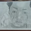 Child Abuse, a drawing by Olowoyo Ayomide Ezekiel