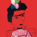 frida, a painting by samaneh atef