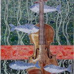 Marine music, a painting by AFGuerrerro