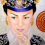 MIRADA DE CHINA, a painting by Carmen Junyent