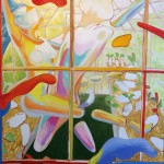 Glass House, a painting by John Hogan