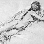 Study, a drawing by Ovi