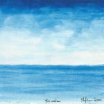 Mer calme, a painting by Stéphane Rossi