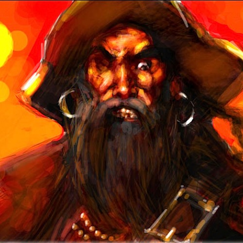 Pirate, a painting by Ovi