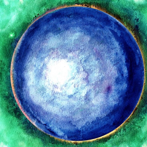 Sphere 1, a painting by Stéphane Rossi